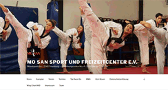 Desktop Screenshot of mosan.de